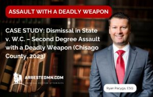 First-degree assault with a deadly weapon