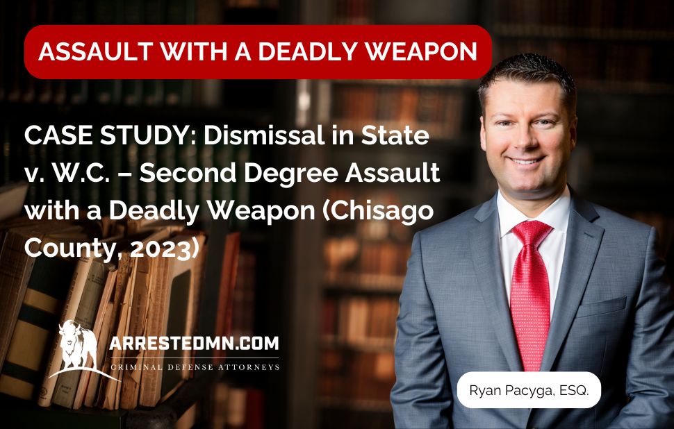 First-degree assault with a deadly weapon