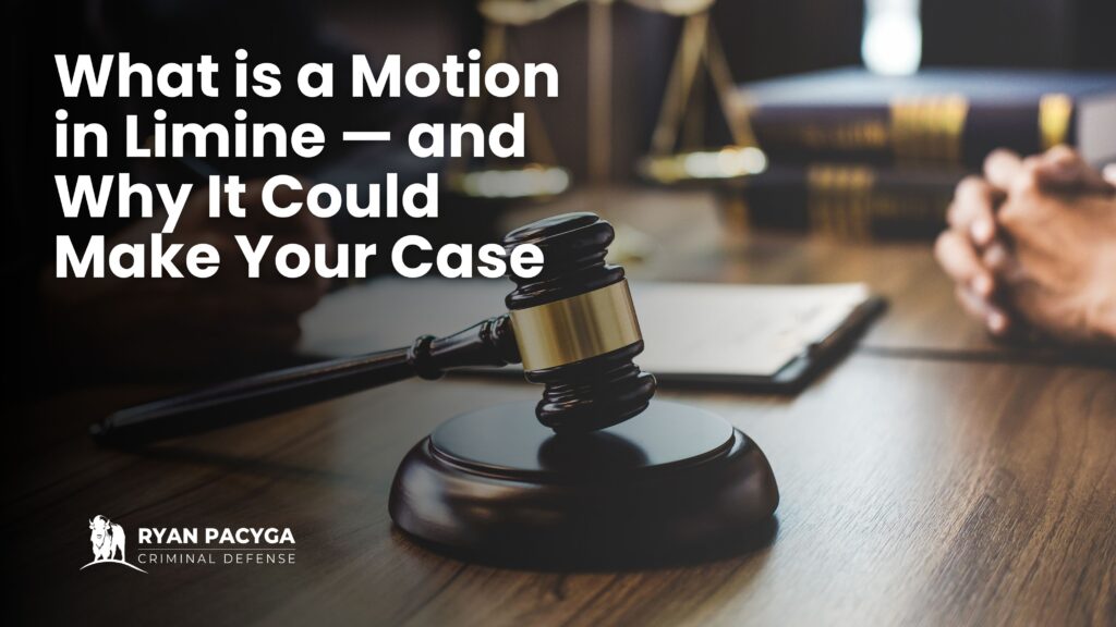 Motion in Limine